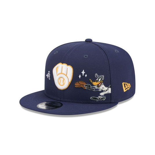 Milwaukee Brewers Daffy Duck Catch 9FIFTY Snapback Hat - New Era Cap