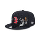 Boston Red Sox Bugs Bunny Swing 9FIFTY Snapback Hat