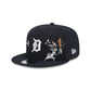 Detroit Tigers Bugs Bunny Swing 9FIFTY Snapback Hat