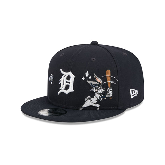 Detroit Tigers Bugs Bunny Swing 9FIFTY Snapback Hat - New Era Cap