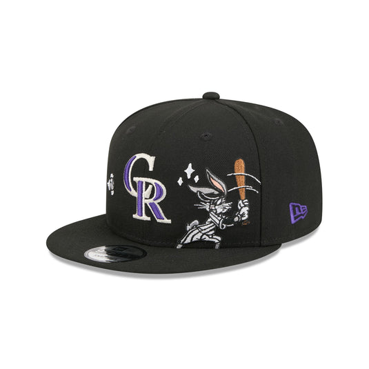 Colorado Rockies Bugs Bunny Swing 9FIFTY Snapback Hat - New Era Cap