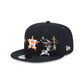 Houston Astros Bugs Bunny Swing 9FIFTY Snapback Hat
