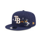 Tampa Bay Rays Daffy Duck Catch 9FIFTY Snapback Hat