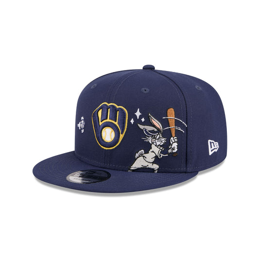 Milwaukee Brewers Bugs Bunny Swing 9FIFTY Snapback Hat - New Era Cap