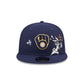 Milwaukee Brewers Bugs Bunny Swing 9FIFTY Snapback Hat