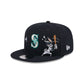 Seattle Mariners Bugs Bunny Swing 9FIFTY Snapback Hat