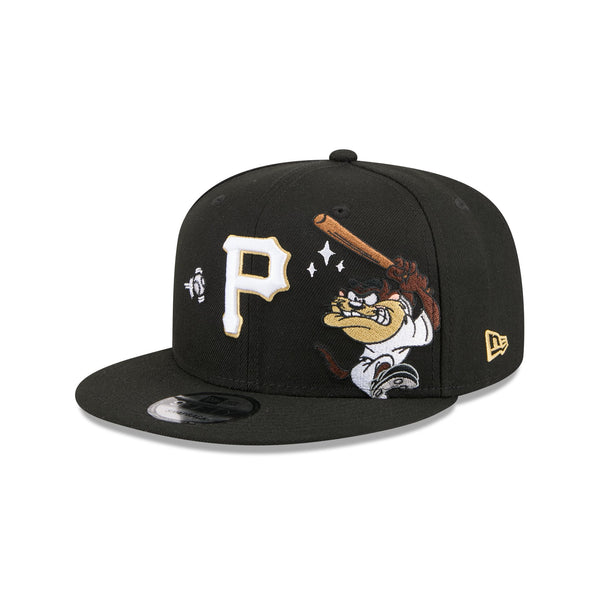 Pittsburgh Pirates Tasmanian Devil Swing 9FIFTY Snapback Hat – New