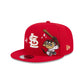 St. Louis Cardinals Tasmanian Devil Swing 9FIFTY Snapback Hat