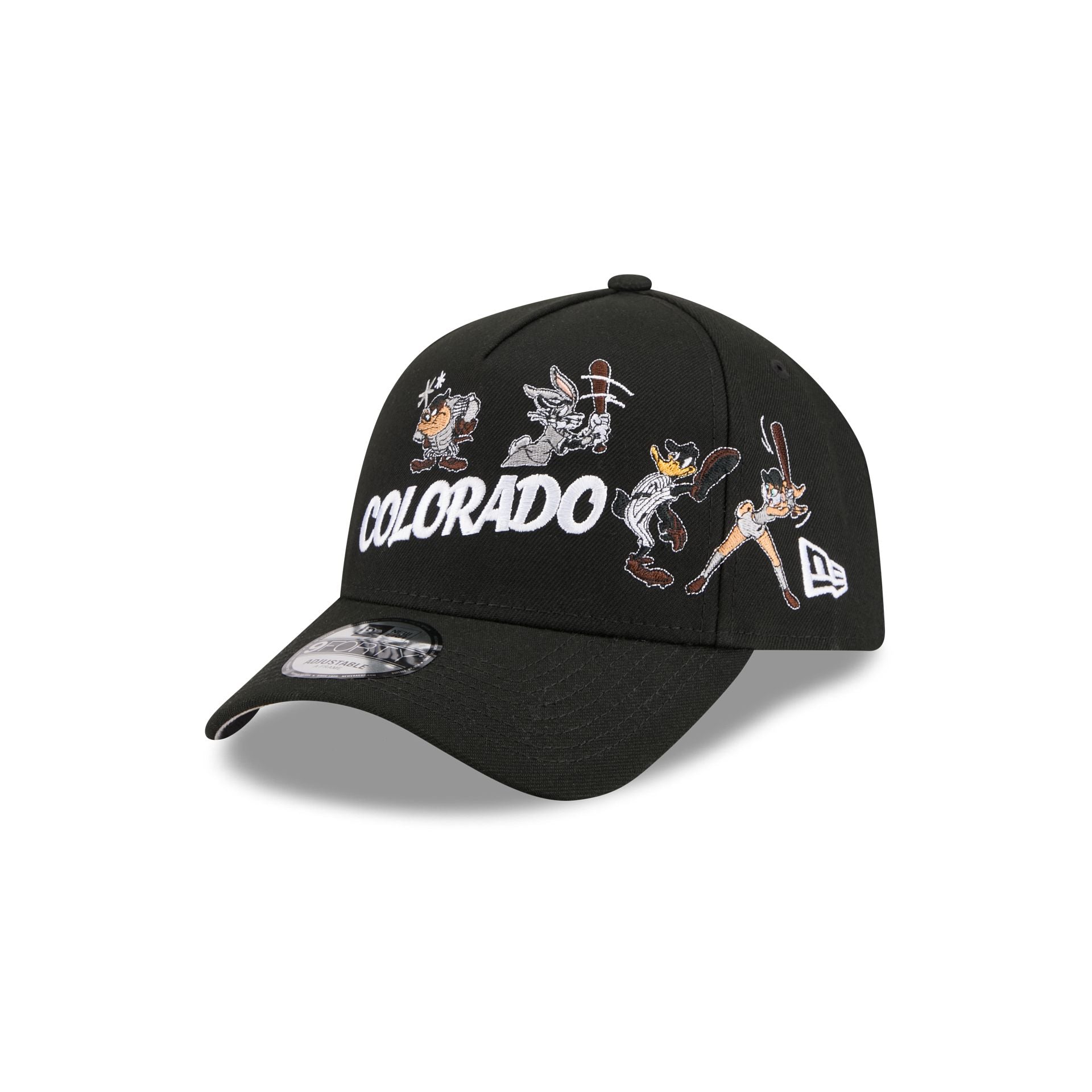 Colorado Rockies Looney Tunes 9FORTY A-Frame Snapback Hat – New