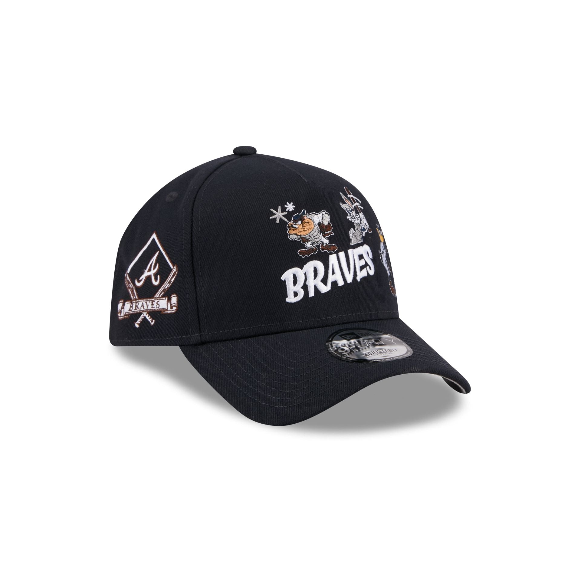 Atlanta Braves Looney Tunes 9FORTY A-Frame Snapback Hat