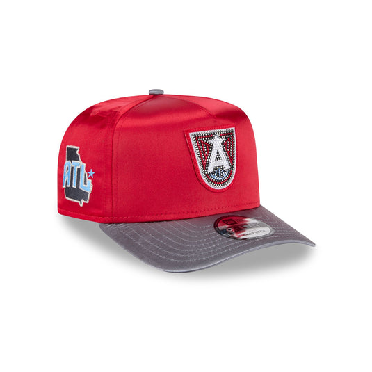 Atlanta Dream 2026 Draft Satin 9FIFTY A-Frame Snapback Hat - New Era Cap