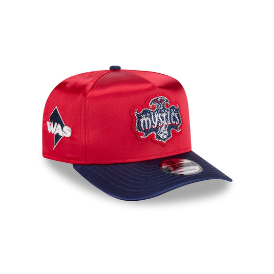 Washington Mystics 2026 Draft Satin 9FIFTY A-Frame Snapback Hat - New Era Cap