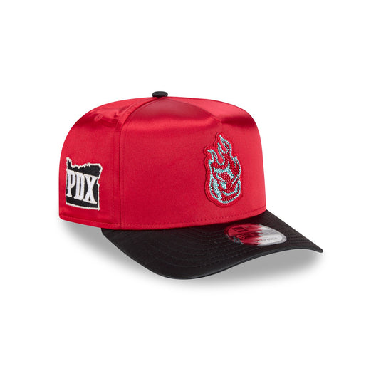 Portland Fire 2026 Draft Satin 9FIFTY A-Frame Snapback Hat - New Era Cap