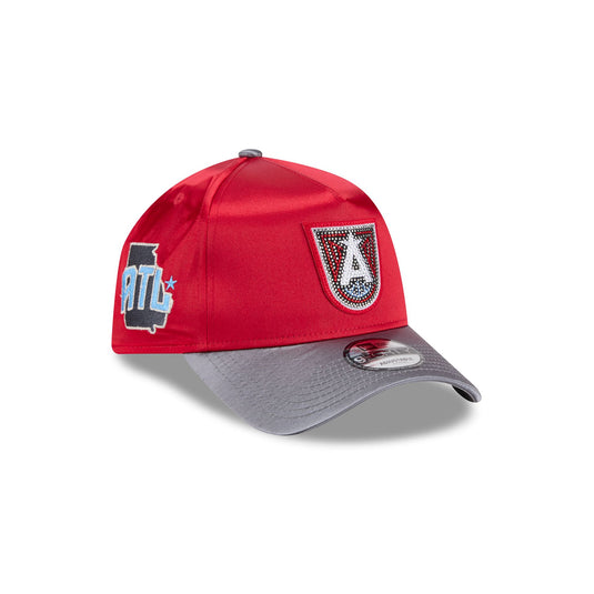 Atlanta Dream 2026 Draft Satin 9FORTY A-Frame Snapback Hat - New Era Cap