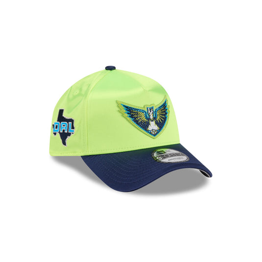 Dallas Wings 2026 Draft Satin 9FORTY A-Frame Snapback Hat - New Era Cap
