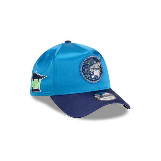 Minnesota Lynx 2026 Draft Satin 9FORTY A-Frame Snapback Hat - New Era Cap