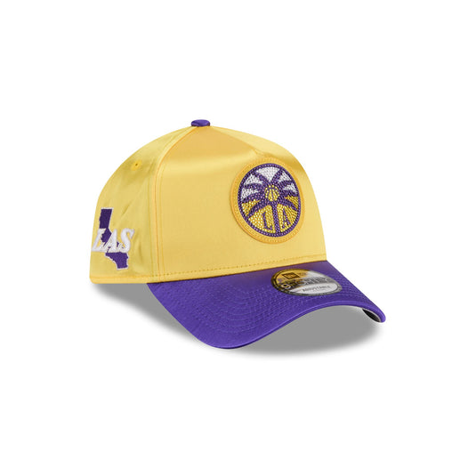 Los Angeles Sparks 2026 Draft Satin 9FORTY A-Frame Snapback Hat - New Era Cap