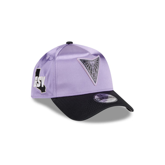 Golden State Valkyries 2026 Draft Satin 9FORTY A-Frame Snapback Hat - New Era Cap
