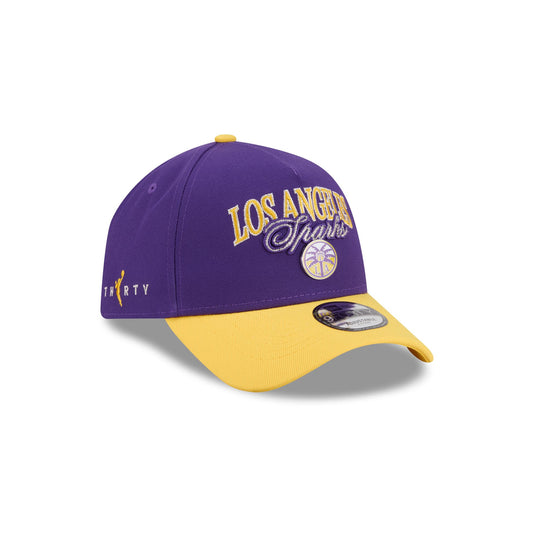 Los Angeles Sparks 2026 Tip-Off 9FORTY A-Frame Snapback Hat - New Era Cap