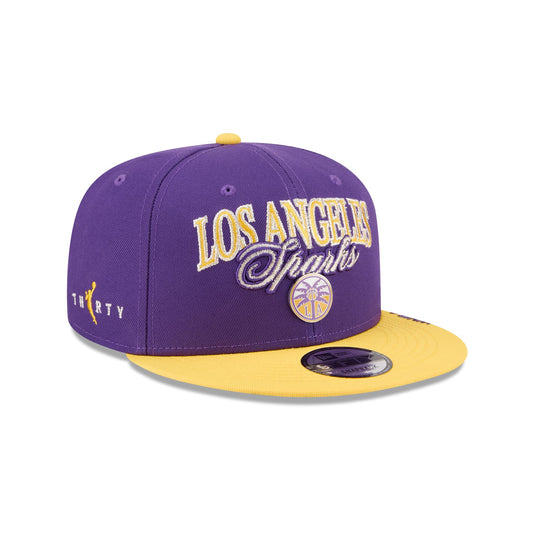 Los Angeles Sparks 2026 Tip-Off 9FIFTY Snapback Hat - New Era Cap