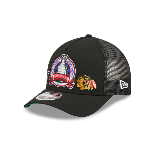 NHL 1992 Past Glory Matchup 9FORTY M-Crown A-Frame Trucker Hat - New Era Cap