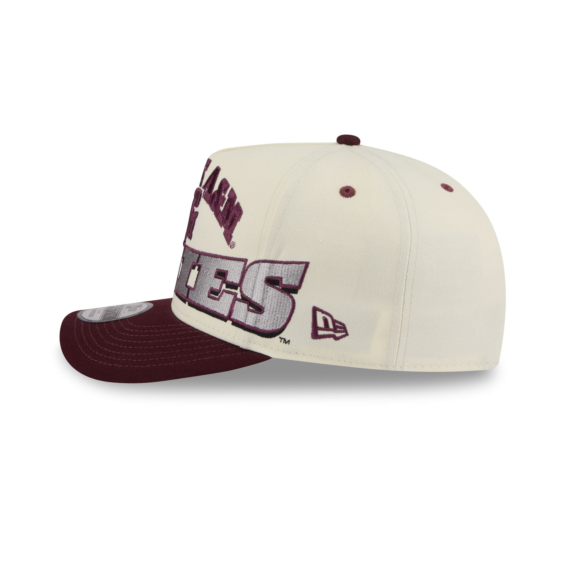 Texas A&M Aggies March Madness Chrome 9FIFTY A-Frame Snapback Hat