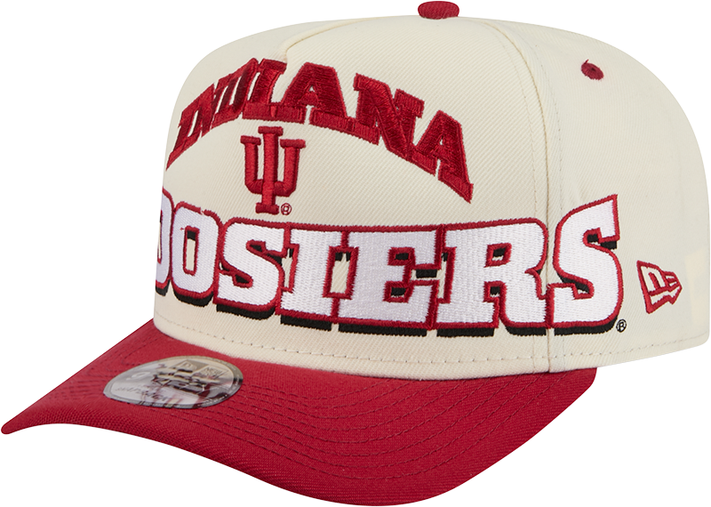 Indiana Hoosiers March Madness Chrome 9FIFTY A-Frame Snapback Hat