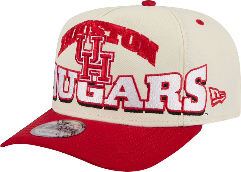 Houston Cougars March Madness Chrome 9FIFTY A-Frame Snapback Hat