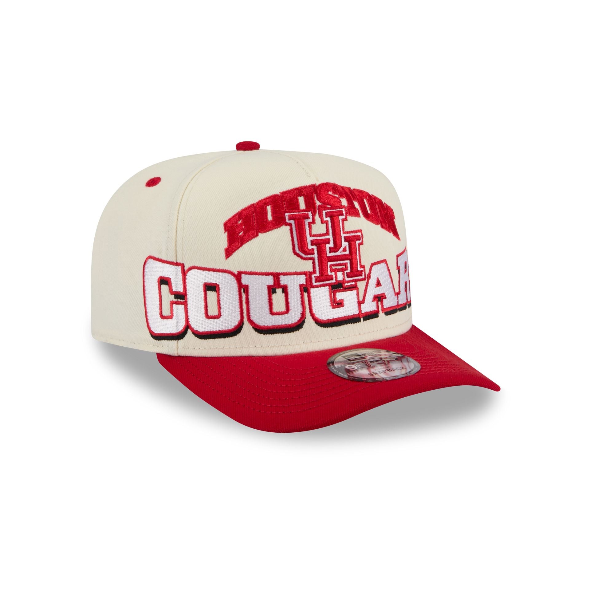 Houston Cougars March Madness Chrome 9FIFTY A-Frame Snapback Hat