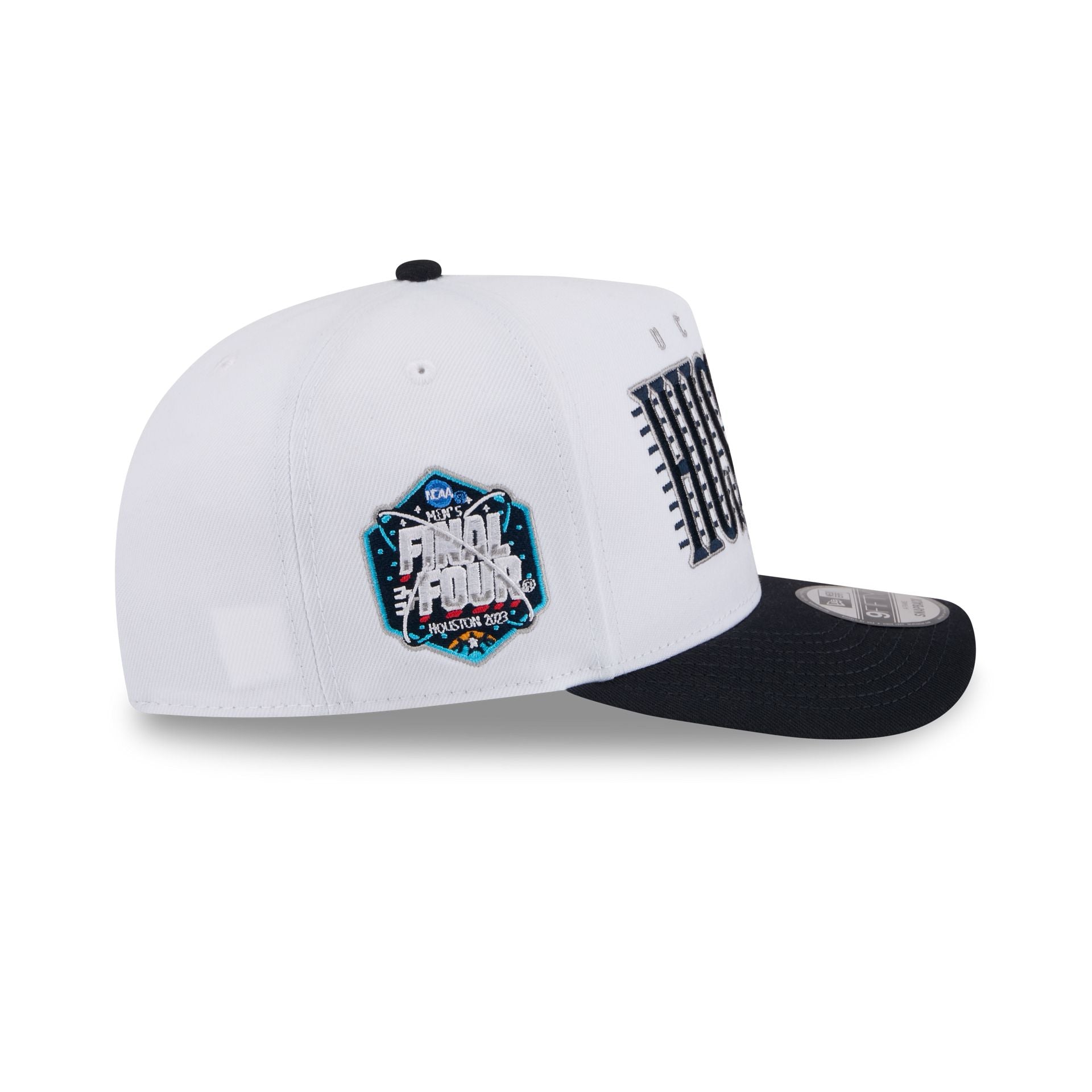 Connecticut Huskies March Madness White 9FIFTY A-Frame Snapback Hat