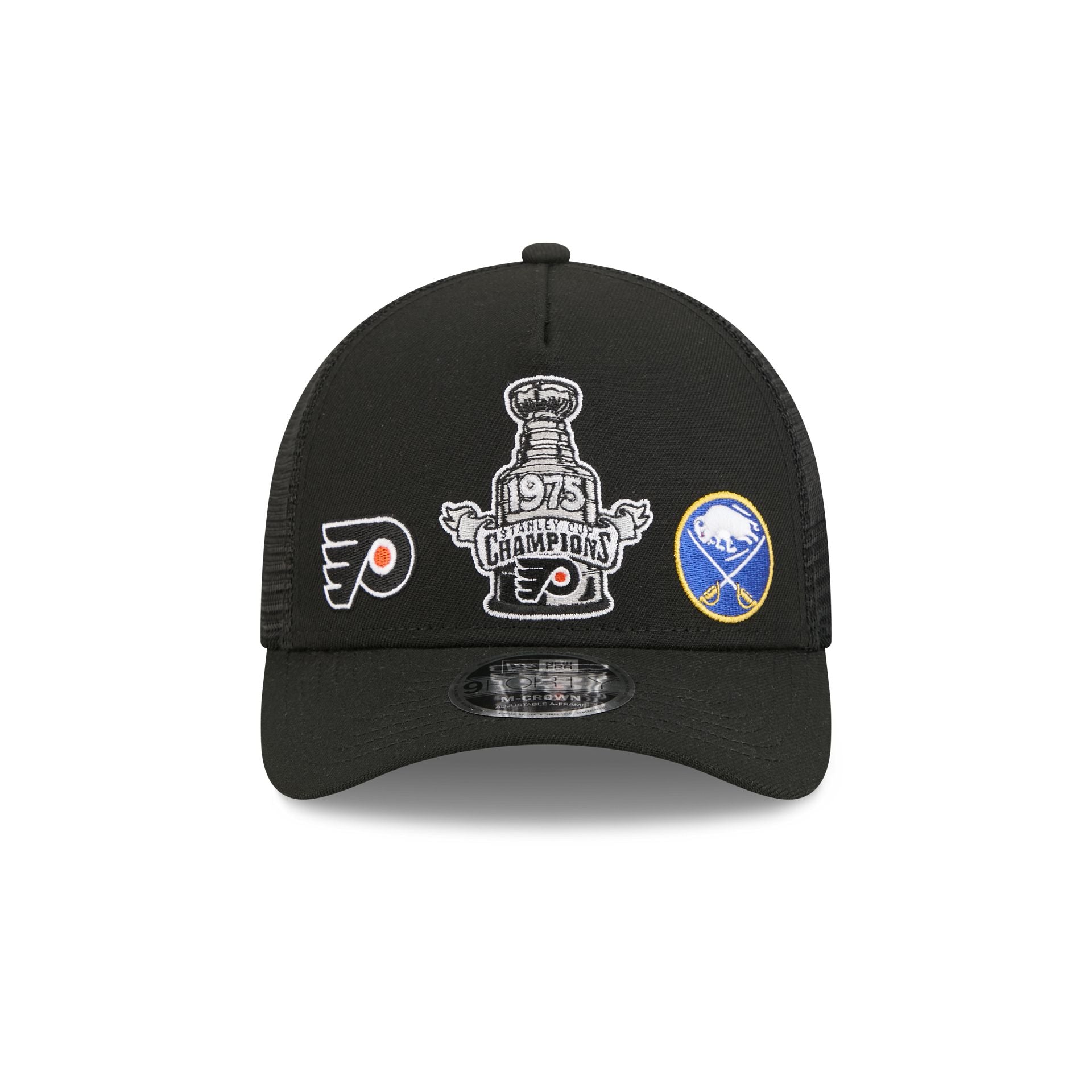 NHL 1975 Past Glory Matchup 9FORTY M-Crown A-Frame Trucker Hat