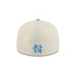 North Carolina Tar Heels 1982 March Madness College Vault Chrome 59FIFTY Fitted Hat