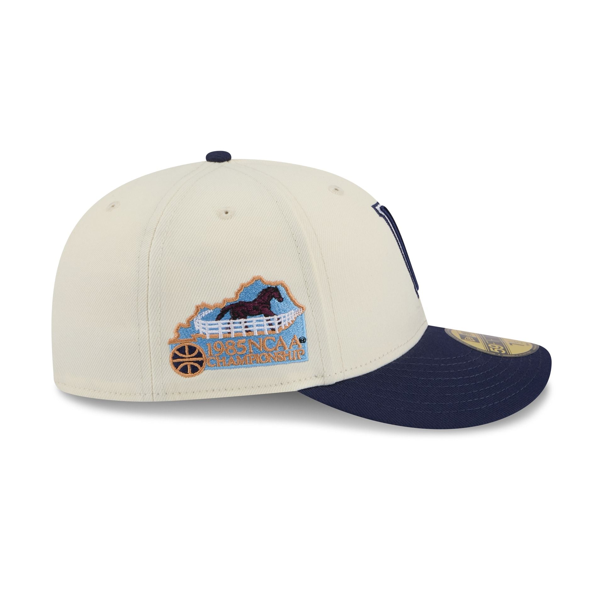 Villanova Wildcats 1985 March Madness College Vault Chrome 59FIFTY Fitted Hat