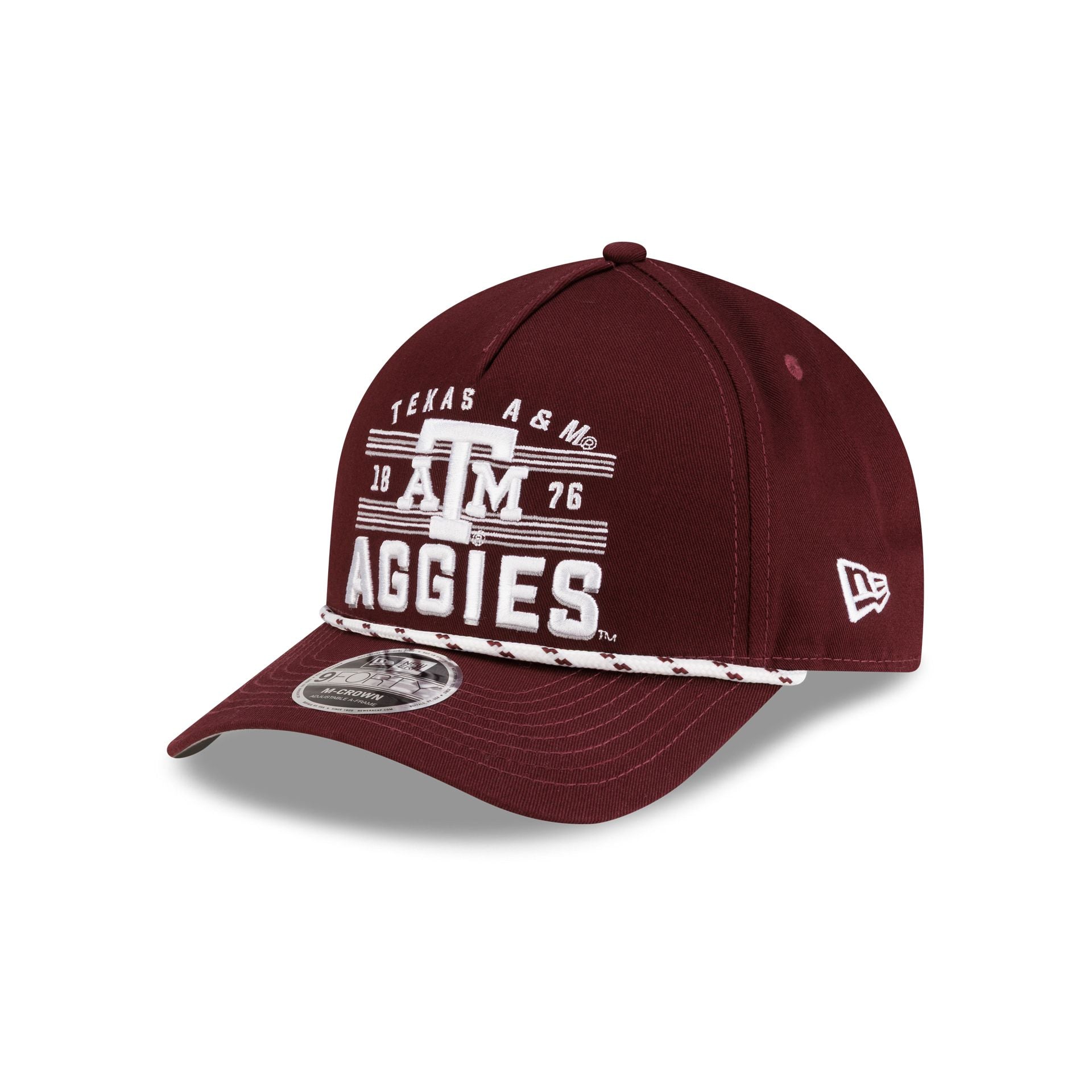 Texas A&M Aggies March Madness 9FORTY M-Crown A-Frame Snapback Hat
