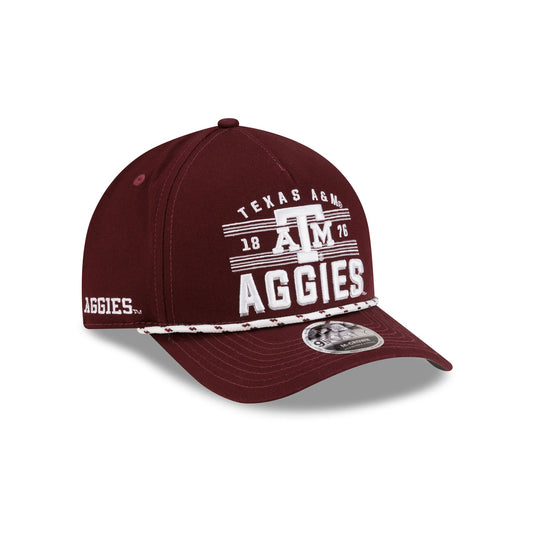 Texas A&M Aggies March Madness 9FORTY M-Crown A-Frame Snapback Hat - New Era Cap