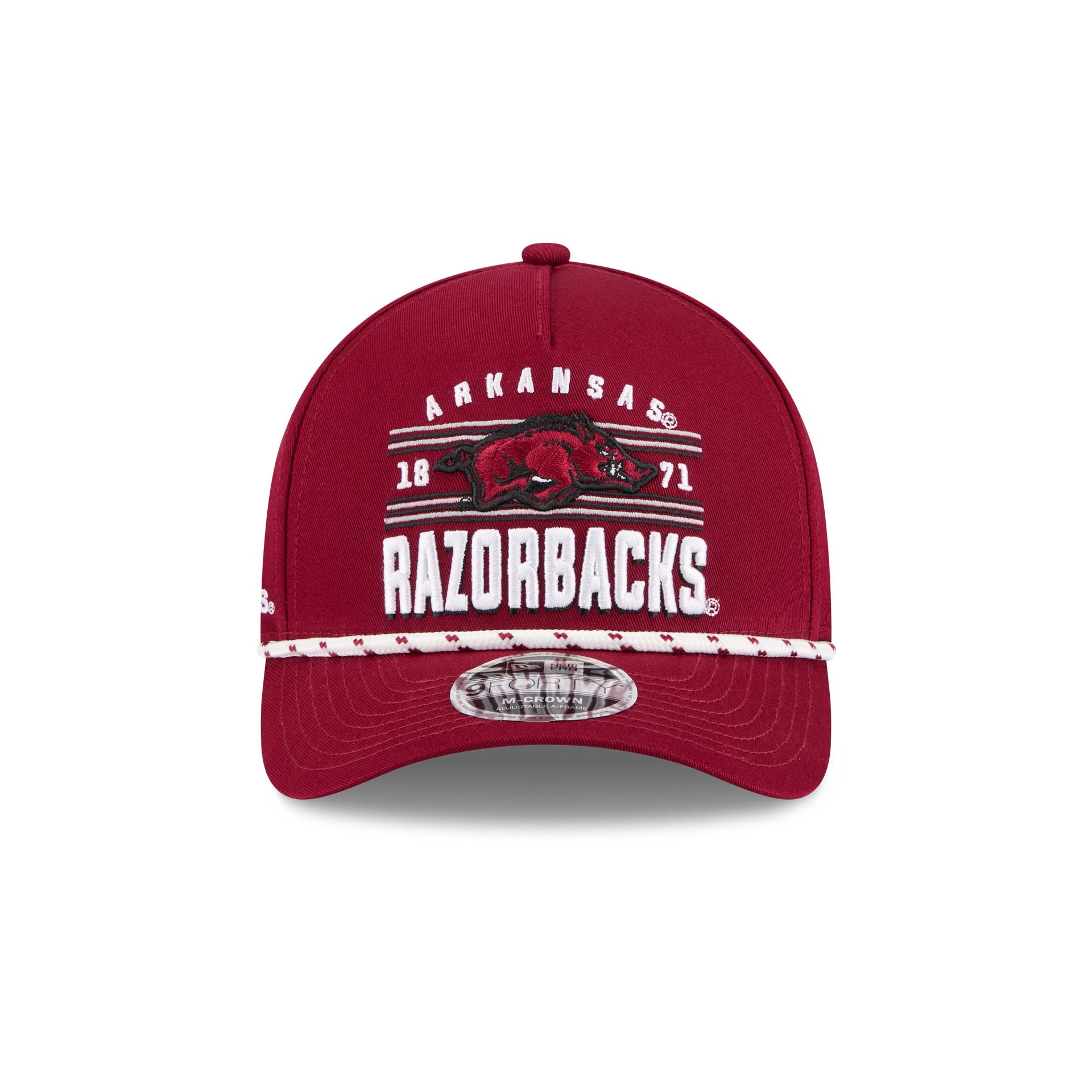Arkansas Razorbacks March Madness 9FORTY M-Crown A-Frame Snapback Hat