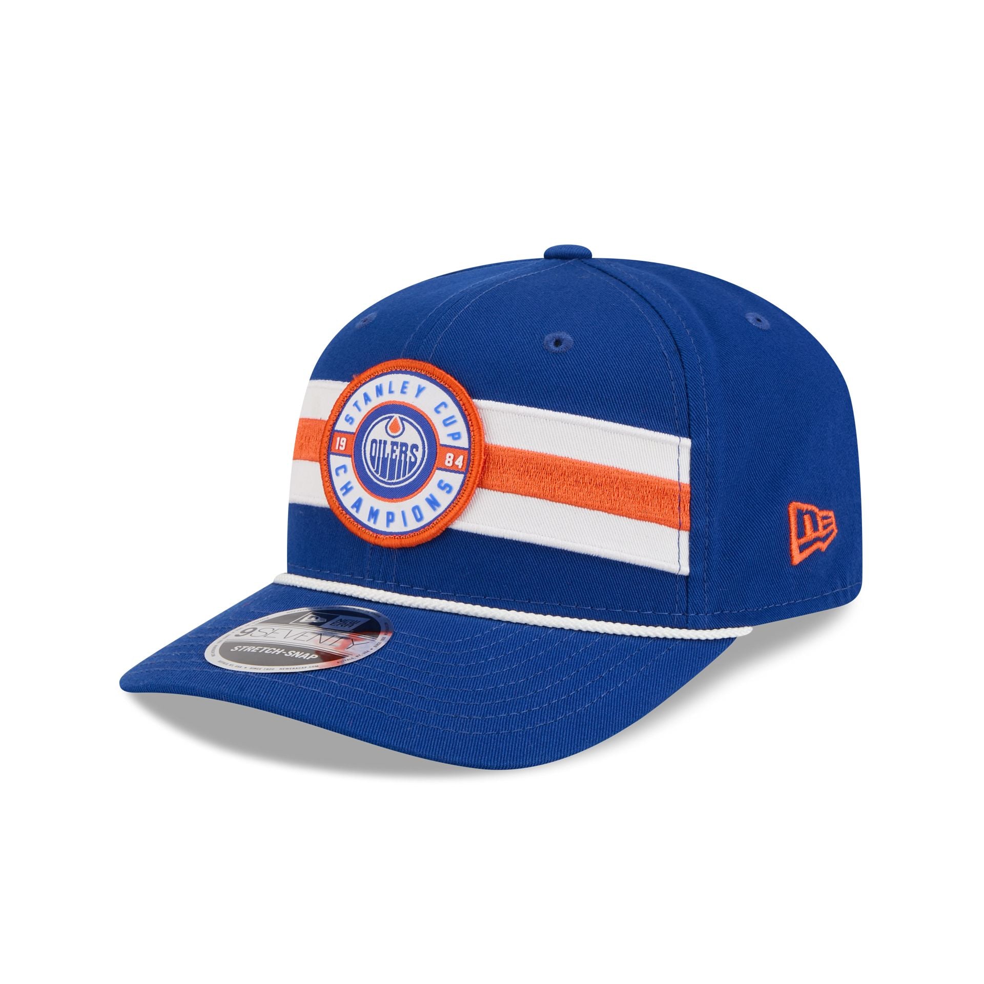 Edmonton Oilers Past Glory 9SEVENTY Stretch-Snap Hat