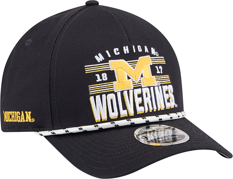 Michigan Wolverines March Madness 9FORTY M-Crown A-Frame Snapback Hat