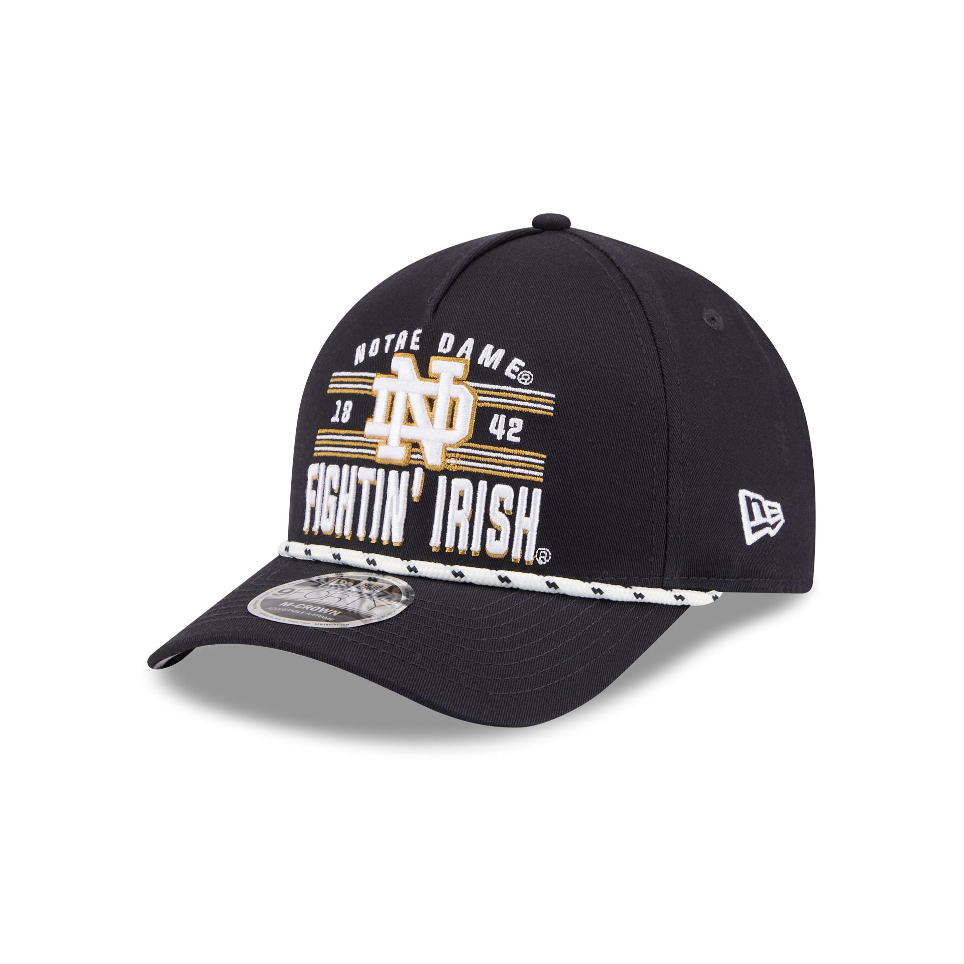 Notre Dame Fighting Irish March Madness 9FORTY M-Crown A-Frame Snapback Hat