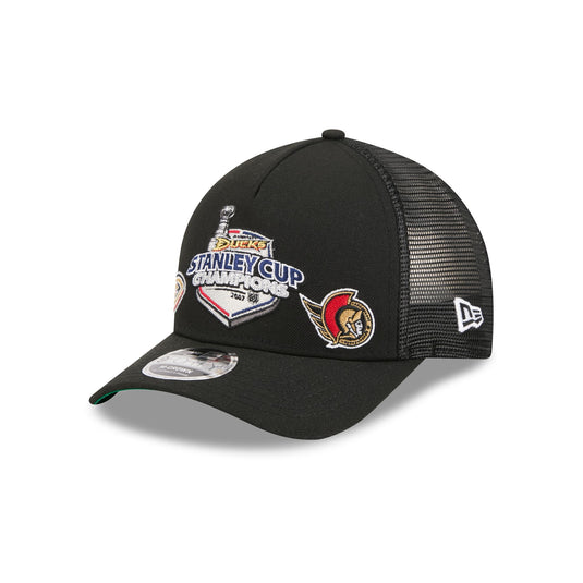 NHL 2007 Past Glory Matchup 9FORTY M-Crown A-Frame Trucker Hat - New Era Cap