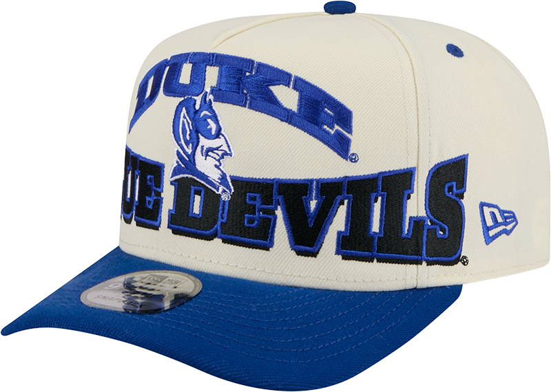 Duke Blue Devils March Madness Chrome 9FIFTY A-Frame Snapback Hat