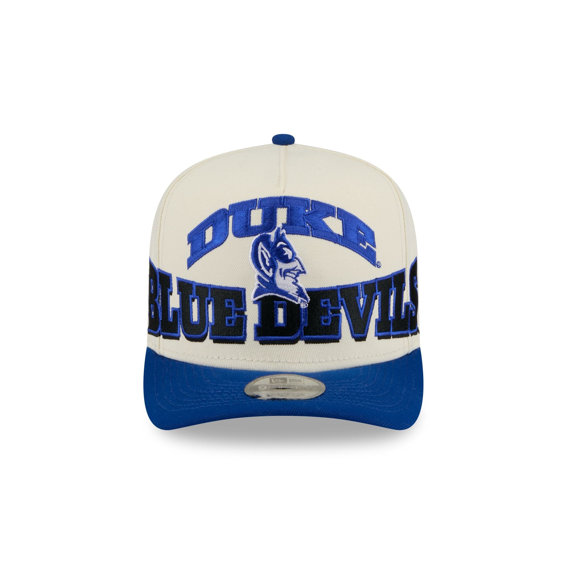 Duke Blue Devils March Madness Chrome 9FIFTY A-Frame Snapback Hat