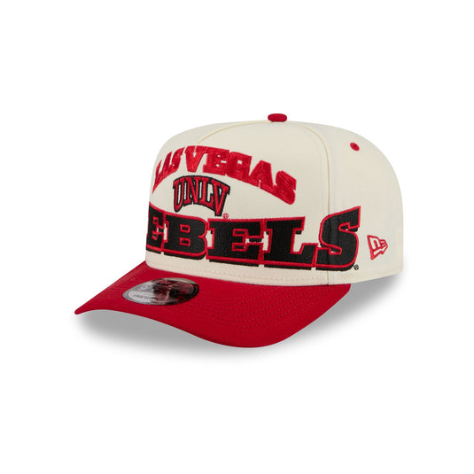 UNLV Runnin' Rebels March Madness Chrome 9FIFTY A-Frame Snapback Hat - New Era Cap