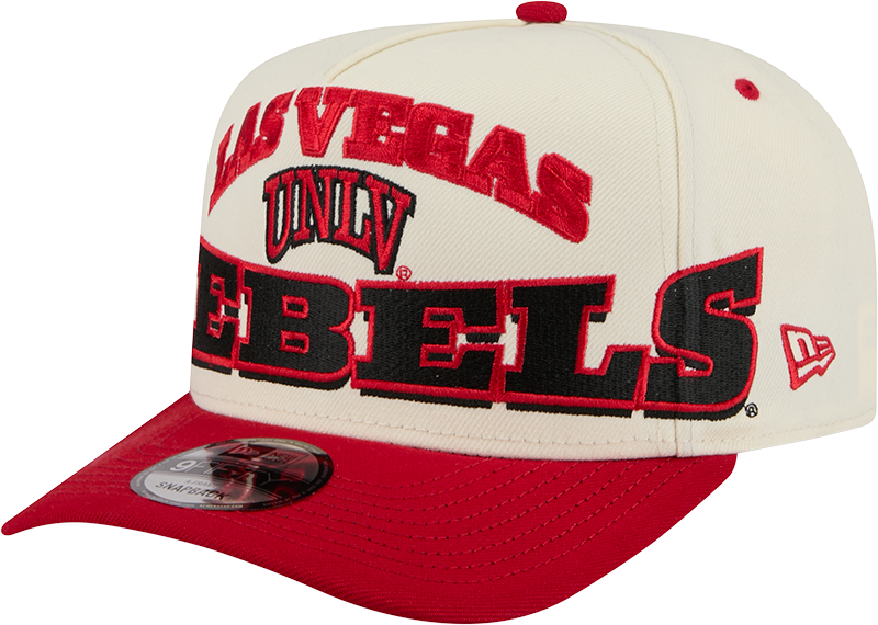 UNLV Runnin' Rebels March Madness Chrome 9FIFTY A-Frame Snapback Hat
