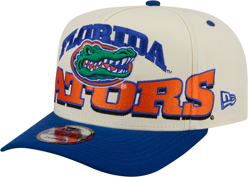 Florida Gators March Madness Chrome 9FIFTY A-Frame Snapback Hat