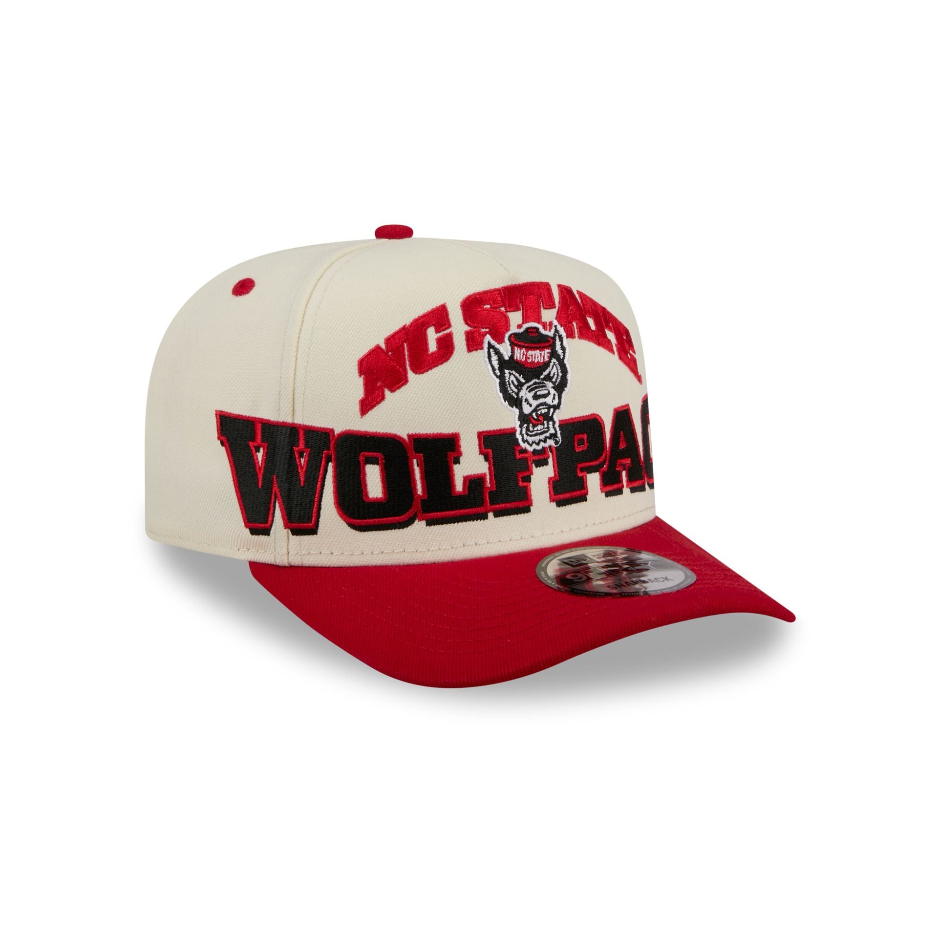 NC State Wolfpack March Madness Chrome 9FIFTY A-Frame Snapback Hat