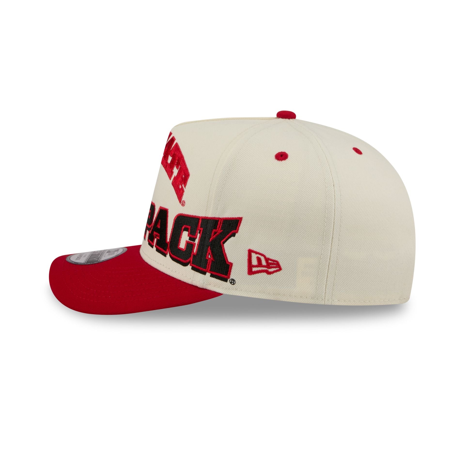 NC State Wolfpack March Madness Chrome 9FIFTY A-Frame Snapback Hat