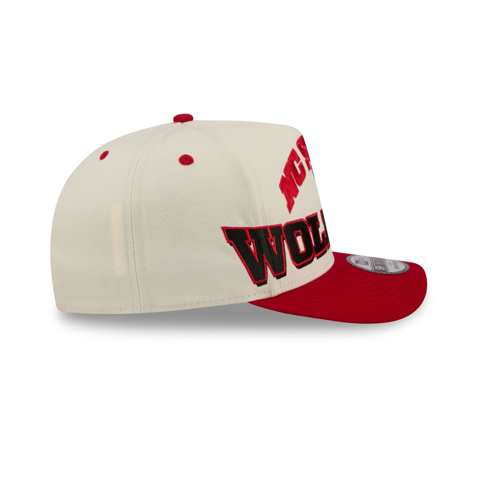 NC State Wolfpack March Madness Chrome 9FIFTY A-Frame Snapback Hat