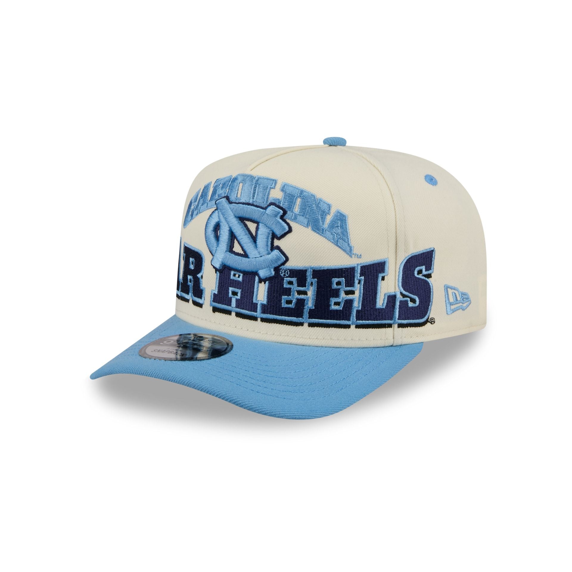 North Carolina Tar Heels March Madness Chrome 9FIFTY A-Frame Snapback Hat