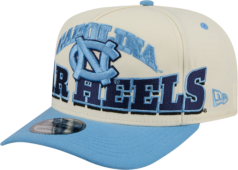 North Carolina Tar Heels March Madness Chrome 9FIFTY A-Frame Snapback Hat